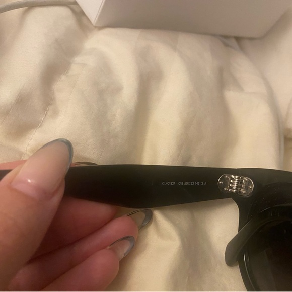 Celine Round Frame Acetate Sunglasses - Picture 12 of 12